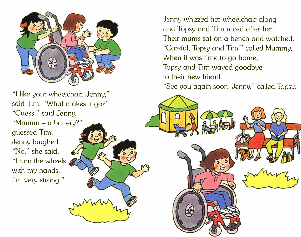 Ladybird - Topsy Tim Books - Make A New Friend (04),绘本,绘本故事,绘本阅读,故事书,童书,图画书,课外阅读